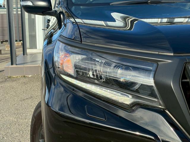 ランドクルーザープラド TX Lパッケージ マットブラックエディション パノラミックビューモニター 9型ディスプレイオーディオ BSM シートヒーター クリアランスソナー 黒レザーシート レダークルーズコントロール ルーフレール パワーシート LEDヘッドライト ETC(15枚目)