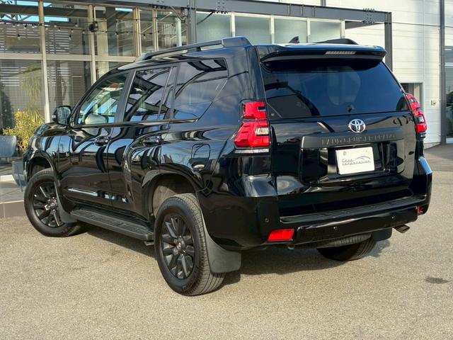 ランドクルーザープラド TX Lパッケージ マットブラックエディション パノラミックビューモニター 9型ディスプレイオーディオ BSM シートヒーター クリアランスソナー 黒レザーシート レダークルーズコントロール ルーフレール パワーシート LEDヘッドライト ETC(26枚目)