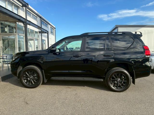 ランドクルーザープラド TX Lパッケージ マットブラックエディション パノラミックビューモニター 9型ディスプレイオーディオ BSM シートヒーター クリアランスソナー 黒レザーシート レダークルーズコントロール ルーフレール パワーシート LEDヘッドライト ETC(36枚目)