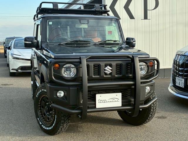 ジムニー XC GI GEARジーアイギアオフロード(グリル 1.5インチリフトアップ オーバーフェンダー ルーフラック ブラウンレザーシートカバー) 16インチAW 10インチディスプレイオーディオ シートヒーター(11枚目)