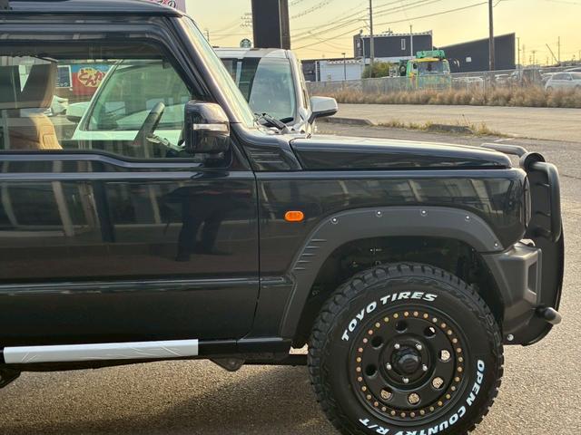 ジムニー XC GI GEARジーアイギアオフロード(グリル 1.5インチリフトアップ オーバーフェンダー ルーフラック ブラウンレザーシートカバー) 16インチAW 10インチディスプレイオーディオ シートヒーター(22枚目)