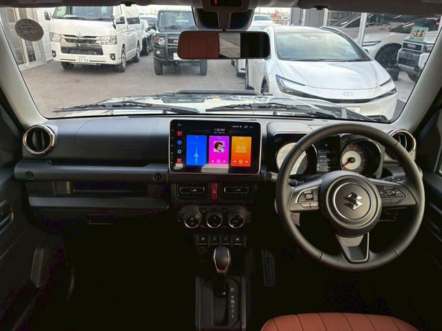 ジムニー XC GI GEARジーアイギアオフロード(グリル 1.5インチリフトアップ オーバーフェンダー ルーフラック ブラウンレザーシートカバー) 16インチAW 10インチディスプレイオーディオ シートヒーター(39枚目)