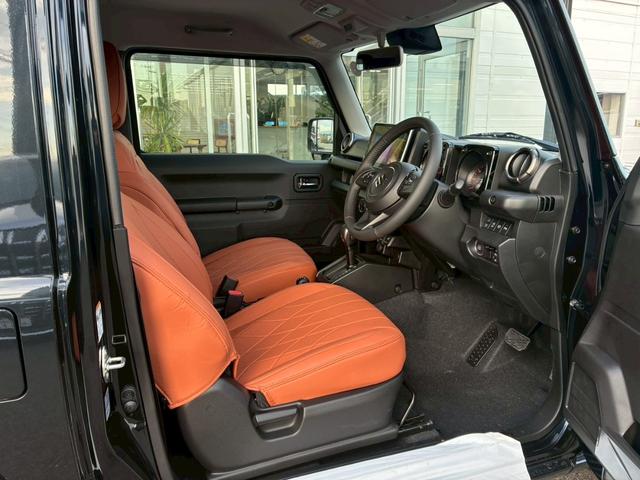 ジムニー XC GI GEARジーアイギアオフロード(グリル 1.5インチリフトアップ オーバーフェンダー ルーフラック ブラウンレザーシートカバー) 16インチAW 10インチディスプレイオーディオ シートヒーター(40枚目)