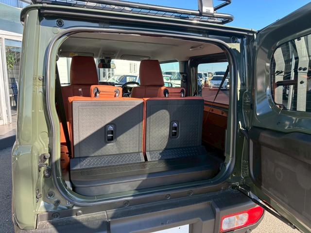 ジムニー ＸＣ　ジーアイギア　オフロード　カスタム　大型グリル　オーバーフェンダー　１．５リフトアップ　スペアタイヤカバー　ブラウンレザーシートカバー　シートヒーター　クルーズコントロール　１０インチマルチオーディオ（68枚目）