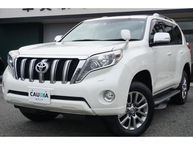 ランドクルーザープラド ＴＸ　Ｌパッケージ・Ｇ－フロンティア　ユーザー様買取直販車両・ワンオーナー・禁煙車・サンルーフ・ＬＥＤヘッドライト・ルーフレール・茶革シート＆ヒーター・７人乗り・Ｐａｎａｓｏｎｉｃ製メモリーナビ・バックカメラ・クルーズコントロール・ＥＴＣ（8枚目）