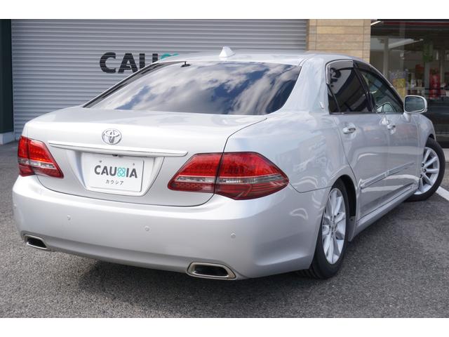 クラウン ロイヤルサルーン ユーザー様買取直販車両・TEIN車高調・純正HDDナビ・バックカメラ・フルセグTV・ウッドコンビハンドル・クルーズコントロール・黒革調シートカバー・パワーシート・全ドアイージークローザー・ETC(8枚目)