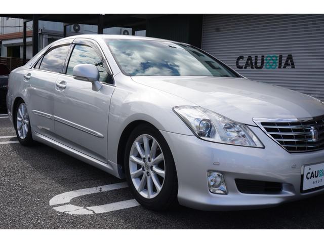 クラウン ロイヤルサルーン ユーザー様買取直販車両・TEIN車高調・純正HDDナビ・バックカメラ・フルセグTV・ウッドコンビハンドル・クルーズコントロール・黒革調シートカバー・パワーシート・全ドアイージークローザー・ETC(65枚目)