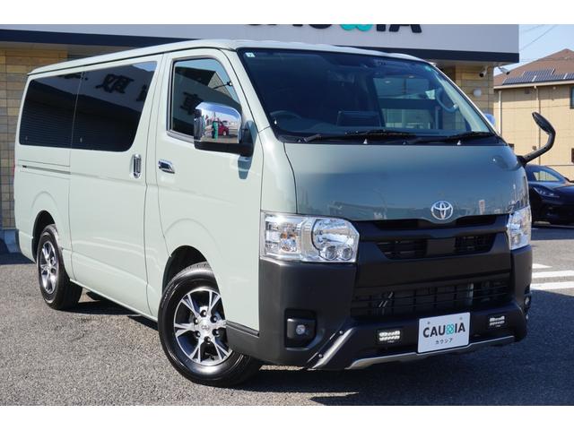 ハイエースバン ロングスーパーＧＬ　ユーザー様買取直販車両・ワンオーナー・禁煙車・ＴＲＤエアロ・両側電動スライドドア・ＬＥＤヘッドライト・ＡＬＰＩＮＥメモリーナビ・バックカメラ・デジタルインナーミラー・ＥＴＣ・１００Ｖ電源（21枚目）