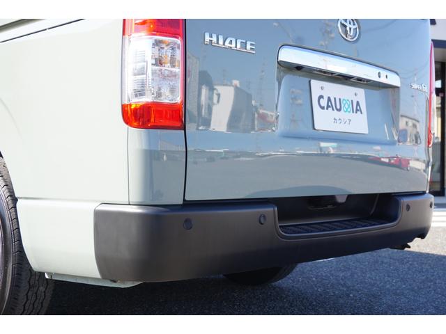 ハイエースバン ロングスーパーＧＬ　ユーザー様買取直販車両・ワンオーナー・禁煙車・ＴＲＤエアロ・両側電動スライドドア・ＬＥＤヘッドライト・ＡＬＰＩＮＥメモリーナビ・バックカメラ・デジタルインナーミラー・ＥＴＣ・１００Ｖ電源（36枚目）
