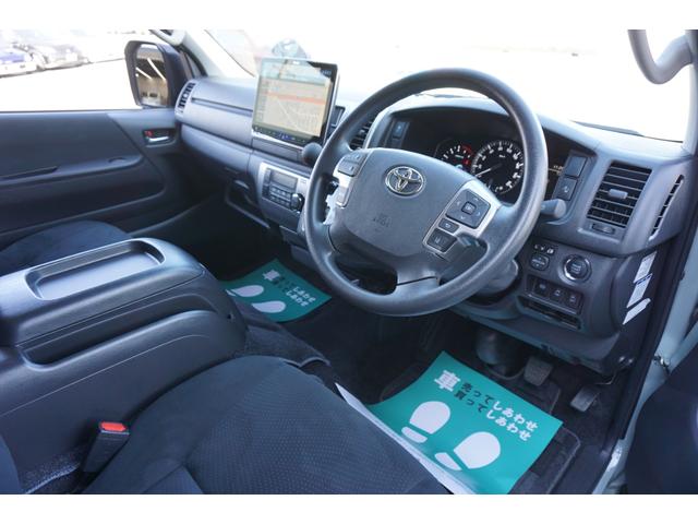 ハイエースバン ロングスーパーＧＬ　ユーザー様買取直販車両・ワンオーナー・禁煙車・ＴＲＤエアロ・両側電動スライドドア・ＬＥＤヘッドライト・ＡＬＰＩＮＥメモリーナビ・バックカメラ・デジタルインナーミラー・ＥＴＣ・１００Ｖ電源（41枚目）