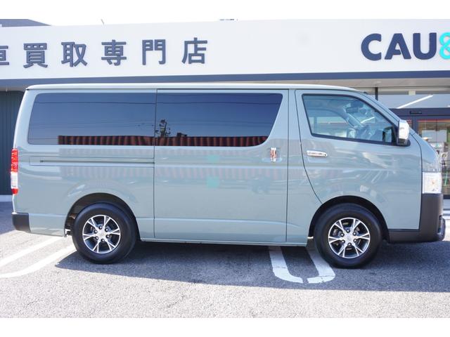ハイエースバン ロングスーパーＧＬ　ユーザー様買取直販車両・ワンオーナー・禁煙車・ＴＲＤエアロ・両側電動スライドドア・ＬＥＤヘッドライト・ＡＬＰＩＮＥメモリーナビ・バックカメラ・デジタルインナーミラー・ＥＴＣ・１００Ｖ電源（61枚目）