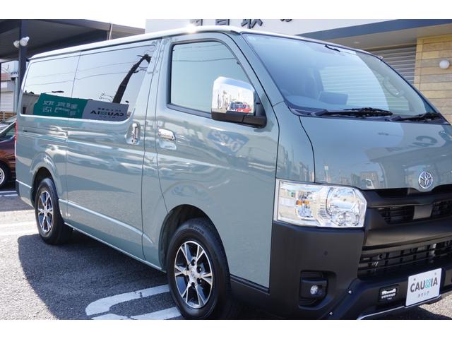 ハイエースバン ロングスーパーＧＬ　ユーザー様買取直販車両・ワンオーナー・禁煙車・ＴＲＤエアロ・両側電動スライドドア・ＬＥＤヘッドライト・ＡＬＰＩＮＥメモリーナビ・バックカメラ・デジタルインナーミラー・ＥＴＣ・１００Ｖ電源（65枚目）