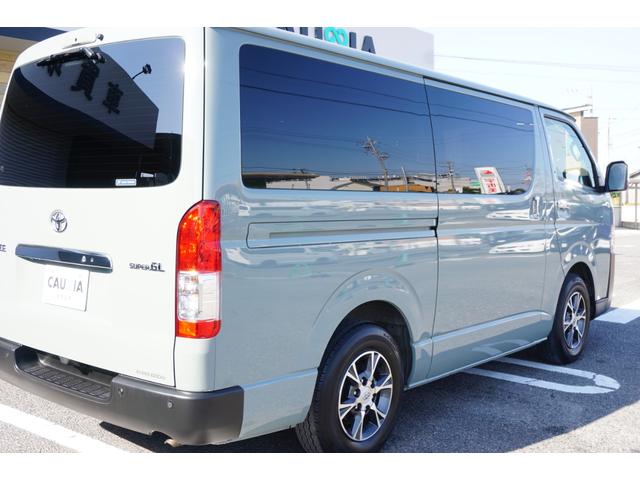 ハイエースバン ロングスーパーＧＬ　ユーザー様買取直販車両・ワンオーナー・禁煙車・ＴＲＤエアロ・両側電動スライドドア・ＬＥＤヘッドライト・ＡＬＰＩＮＥメモリーナビ・バックカメラ・デジタルインナーミラー・ＥＴＣ・１００Ｖ電源（66枚目）