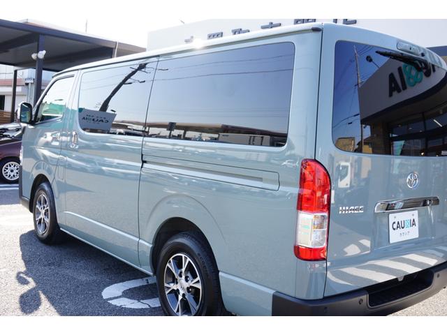 ハイエースバン ロングスーパーＧＬ　ユーザー様買取直販車両・ワンオーナー・禁煙車・ＴＲＤエアロ・両側電動スライドドア・ＬＥＤヘッドライト・ＡＬＰＩＮＥメモリーナビ・バックカメラ・デジタルインナーミラー・ＥＴＣ・１００Ｖ電源（76枚目）