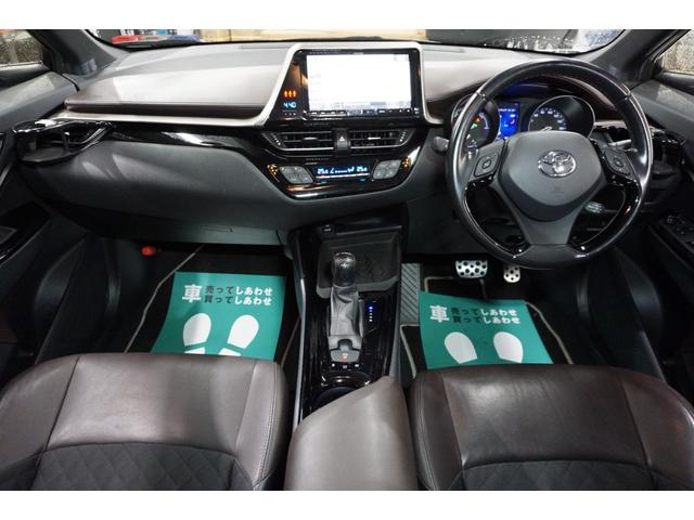 C-HR G LEDエディション ユーザー様買取直販車両・ワンオーナー・禁煙車・モデリスタフルエアロ・LEDヘッドライト・ALPINE9型ナビ・バックカメラ・ハーフレザーシート&ヒーター・セーフティセンス・レダクル・プリクラ・BSM(3枚目)