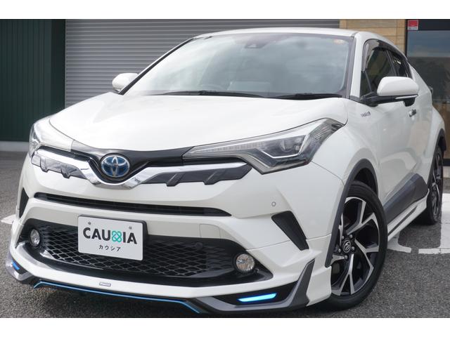 C-HR G LEDエディション ユーザー様買取直販車両・ワンオーナー・禁煙車・モデリスタフルエアロ・LEDヘッドライト・ALPINE9型ナビ・バックカメラ・ハーフレザーシート&ヒーター・セーフティセンス・レダクル・プリクラ・BSM(7枚目)