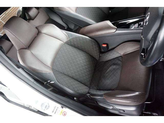 C-HR G LEDエディション ユーザー様買取直販車両・ワンオーナー・禁煙車・モデリスタフルエアロ・LEDヘッドライト・ALPINE9型ナビ・バックカメラ・ハーフレザーシート&ヒーター・セーフティセンス・レダクル・プリクラ・BSM(14枚目)