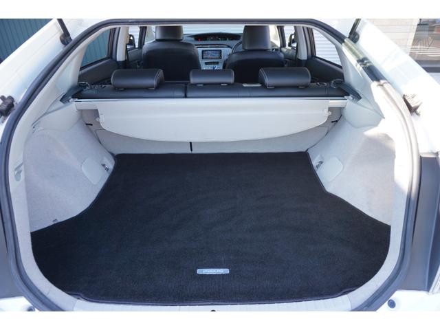 プリウス G ユーザー様買取直販車両・ワンオーナー・禁煙車・純正HDDナビ・バックカメラ・フルセグTV・ハーフレザーシート・パワーシート・クルーズコントロール・ETC・トノカバー・キセノンヘッドライト(19枚目)