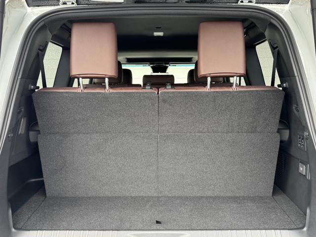 ランドクルーザー250 ZXファーストエディション 内装ブラウン 12.3型JBLコネクトナビ 丸目ヘッドランプ デジタルインナーミラー シートヒーター&クーラー ヘッドアップディスプレイ 置くだけ充電 電動格納サードシート シートメモリ 純正18AW(71枚目)