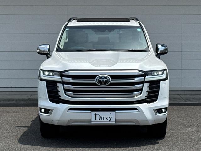 ランドクルーザー ZX 内装ベージュ ディーゼルターボ 12.3型JBLサウンドナビ クールボックス 寒冷地仕様 電動デフロック ルーフレールブラック 空気圧センサー ヒッチメンバー CD/DVD AC100V 純正20AW(4枚目)