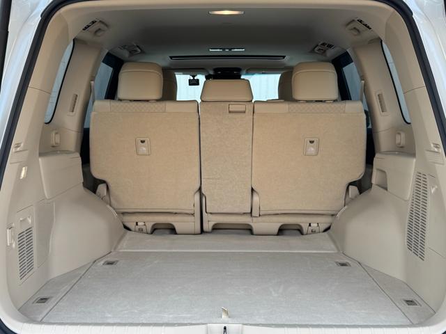 ランドクルーザー ZX 内装ベージュ ディーゼルターボ 12.3型JBLサウンドナビ クールボックス 寒冷地仕様 電動デフロック ルーフレールブラック 空気圧センサー ヒッチメンバー CD/DVD AC100V 純正20AW(71枚目)