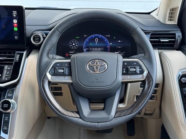 ランドクルーザー ZX モデリスタエアロ+リヤスポイラー 12.3型JBLコネクトナビ リヤエンター クールBOX 電動リヤデフロック 12.3TFTカラーメーター ブラックルーフレール 電動格納式サードシート 純正18AW(46枚目)