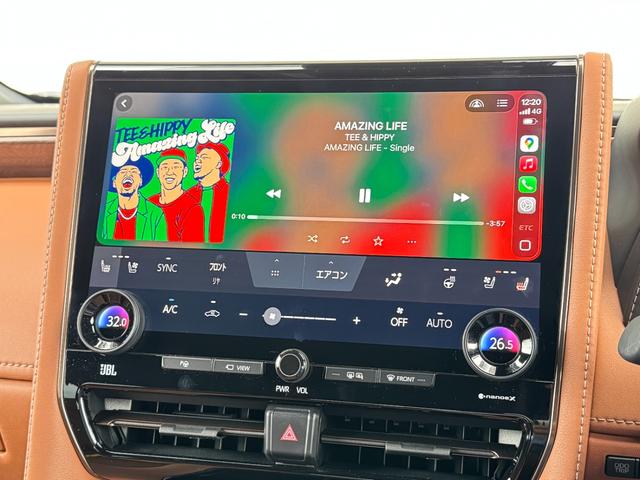 ヴェルファイアハイブリッド エグゼクティブラウンジ　内装ブラウン　モデリスタエアロ　シグネチャーイルミ　イルミルーフスポイラー　１４型ＪＢＬコネクトナビ　１４型リヤエンター　ユニバーサルステップ　デジタルミラー　ムーンルーフ　ＣＤ／ＤＶＤ　純正１９ＡＷ（58枚目）