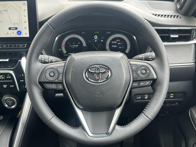 ハリアーハイブリッド Ｚ　レザーパッケージ・ナイトシェード　特別仕様車ナイトシェード　内装ブラック　１２．３インチコネクトナビ　ＪＢＬプレミアムサウンド　調光パノラマルーフ　シートヒーター＆クーラー　シートメモリ　デジタルミラー　ＰＶＭ　ＢＳＭ　　純正１９ＡＷ（37枚目）