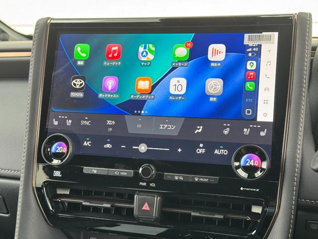 アルファードハイブリッド Z 改良後モデル モデリスタエアロ 14型コネクトナビ JBLプレミアムサウンド 14型リヤエンターテイメント 左右独立ムーンルーフ ヘッドアップディスプレイ ユニバーサルステップ HDMI 純正18AW(56枚目)