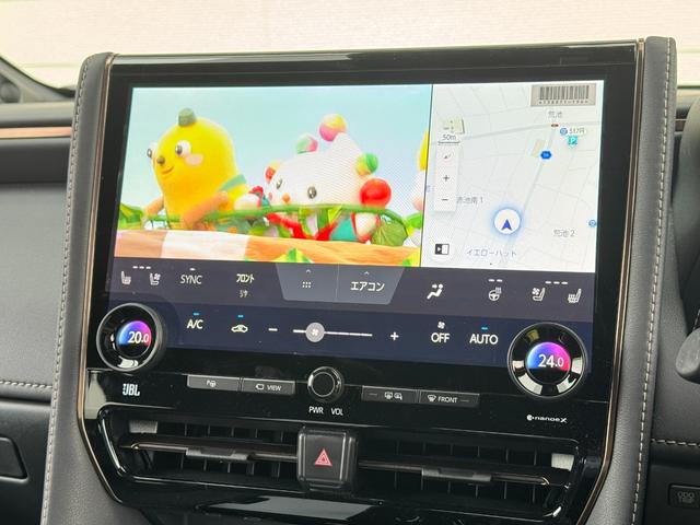 アルファードハイブリッド Z 改良後モデル モデリスタエアロ 14型コネクトナビ JBLプレミアムサウンド 14型リヤエンターテイメント 左右独立ムーンルーフ ヘッドアップディスプレイ ユニバーサルステップ HDMI 純正18AW(60枚目)