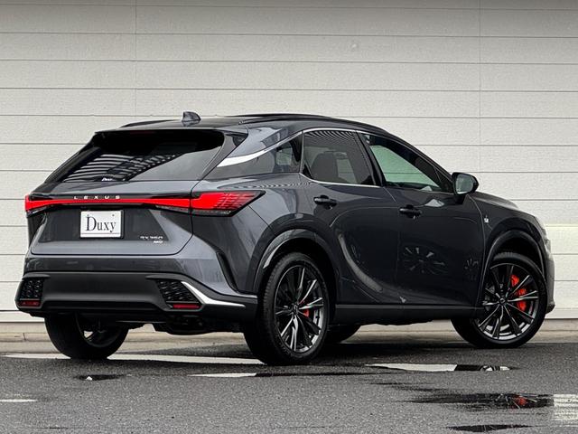 RX RX350 Fスポーツ 改モデル 内装レッド 14型コネクトナビ パノラマルーフ デジタルインナーミラー オレンジキャリパー 輻射ヒーター 電動リクライニング シートヒーター&クーラー ドラレコ前後 寒冷地仕様 純正21AW(11枚目)