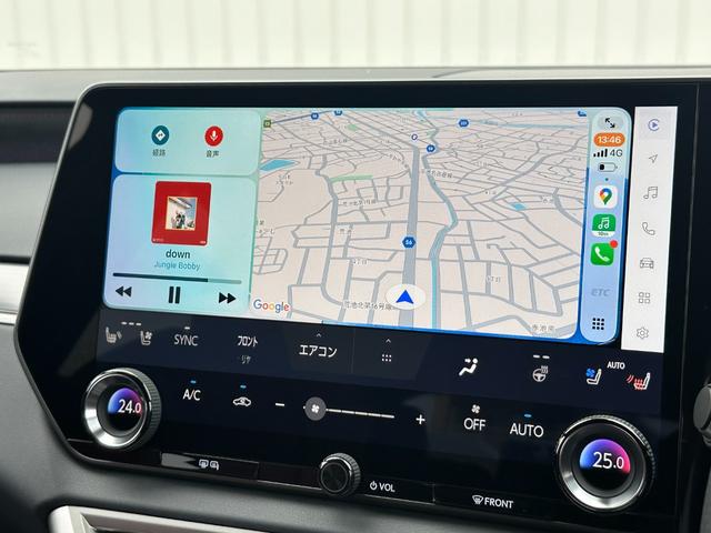 RX RX350 Fスポーツ 改モデル 内装レッド 14型コネクトナビ パノラマルーフ デジタルインナーミラー オレンジキャリパー 輻射ヒーター 電動リクライニング シートヒーター&クーラー ドラレコ前後 寒冷地仕様 純正21AW(47枚目)