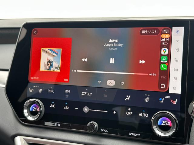 RX RX350 Fスポーツ 改モデル 内装レッド 14型コネクトナビ パノラマルーフ デジタルインナーミラー オレンジキャリパー 輻射ヒーター 電動リクライニング シートヒーター&クーラー ドラレコ前後 寒冷地仕様 純正21AW(48枚目)