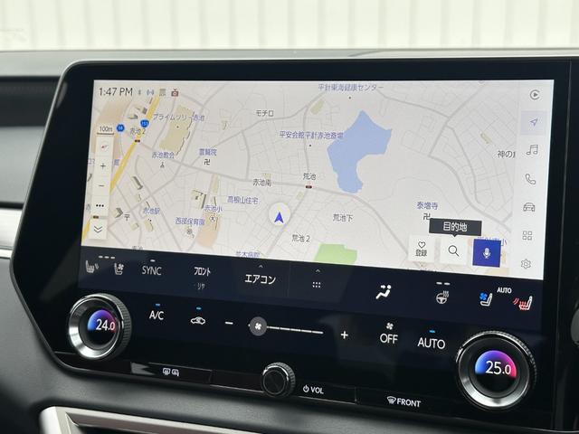 RX RX350 Fスポーツ 改モデル 内装レッド 14型コネクトナビ パノラマルーフ デジタルインナーミラー オレンジキャリパー 輻射ヒーター 電動リクライニング シートヒーター&クーラー ドラレコ前後 寒冷地仕様 純正21AW(50枚目)