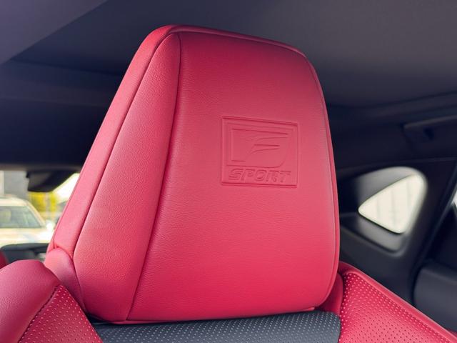 NX NX350h Fスポーツ 内装レッド オレンジキャリパー パノラマルーフ 14型コネクトナビ 内蔵型ドラレコ前後 デジタルインナーミラー シートクーラー&ヒーター 置くだけ充電 BSM HUD AC100V 純正20インチAW(34枚目)