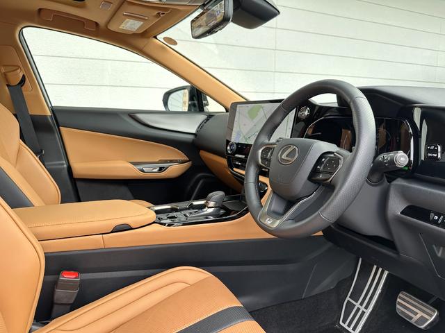 NX NX350h Fスポーツ 本革ヘーゼル内装 TRDエアロ オレンジブレーキキャリパー パノラマルーフ デジタルインナーミラー ドライブレコーダー前後 14型コネクトナビ アドバンストパーク 空気圧センサー HUD 純正21AW(33枚目)
