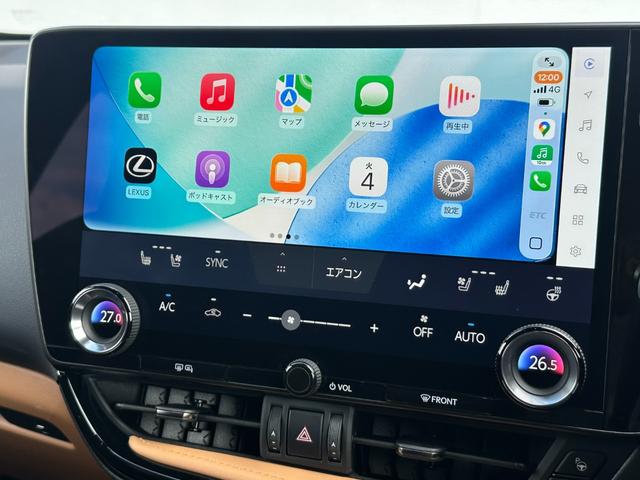 NX NX350h Fスポーツ 本革ヘーゼル内装 TRDエアロ オレンジブレーキキャリパー パノラマルーフ デジタルインナーミラー ドライブレコーダー前後 14型コネクトナビ アドバンストパーク 空気圧センサー HUD 純正21AW(50枚目)