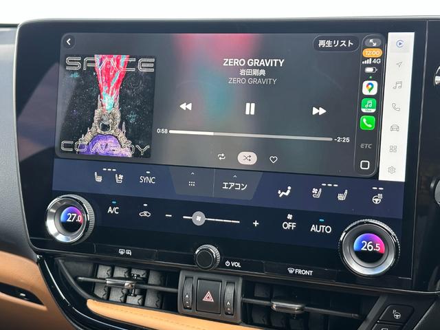 NX NX350h Fスポーツ 本革ヘーゼル内装 TRDエアロ オレンジブレーキキャリパー パノラマルーフ デジタルインナーミラー ドライブレコーダー前後 14型コネクトナビ アドバンストパーク 空気圧センサー HUD 純正21AW(53枚目)