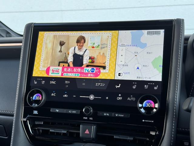 アルファード Z 改良後モデル モデリスタエアロ JBLプレミアムサウンドシステム リヤエンターテイメント 左右独立ムーンルーフ デジタルインナーミラー ユニバーサルステップ トヨタチームメイト 置く充電 純正18AW(59枚目)