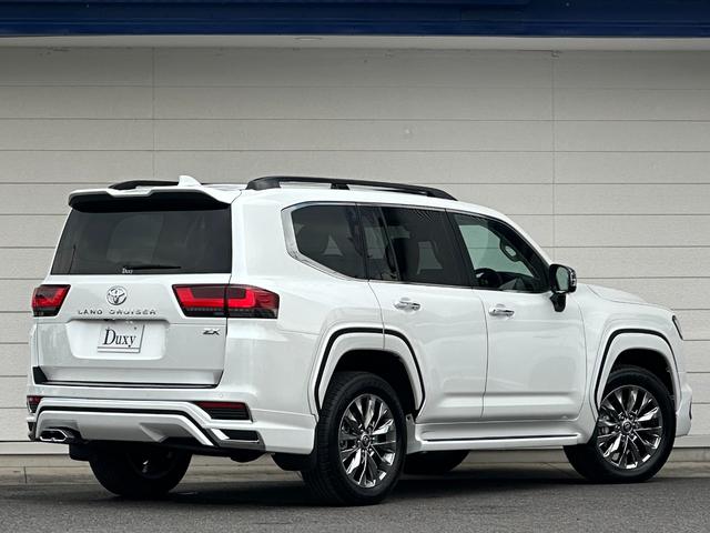 ランドクルーザー ＺＸ　モデリスタエアロ＋リヤスポイラー　１２．３型ＪＢＬコネクトナビ　リヤエンター　クールＢＯＸ　電動リヤデフロック　１２．３ＴＦＴカラーメーター　ブラックルーフレール　電動格納式サードシート　純正１８ＡＷ（13枚目）