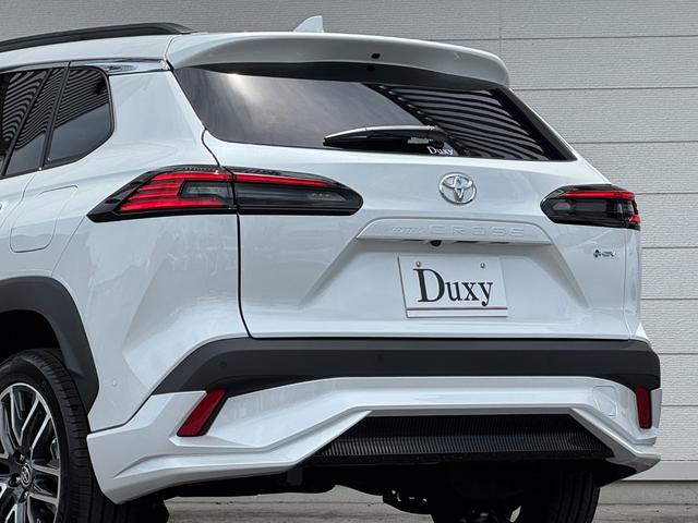 カローラクロス ハイブリッド Z モデリスタエアロ パノラマルーフ パノラミックビューモニター ブラインドスポットモニター アダプティブハイビーム ステアリングヒーター ナノイー シートヒーター&クーラー AC1500W 純正18AW(30枚目)