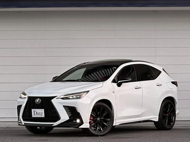 ＮＸ ＮＸ３５０ｈ　Ｆスポーツ　本革レッド内装　ＴＲＤエアロ　オレンジブレーキキャリパー　パノラマルーフ　デジタルインナーミラー　後席電動リクライニング　ヘッドアップディスプレイ　シートヒーター＆クーラー　ドラレコ前後　純正２０ＡＷ（10枚目）