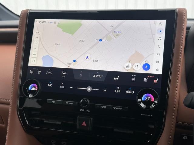 ヴェルファイアハイブリッド Ｚ　プレミア　本革ブラウン内装　左右独立ムーンルーフ　デジタルインナーミラー　ヘッドアップディスプレイ　トヨタチームメイト　シートヒーター＆クーラー　ドラレコ前後　アクセサリーコンセント　置くだけ充電　純正１９ＡＷ（50枚目）