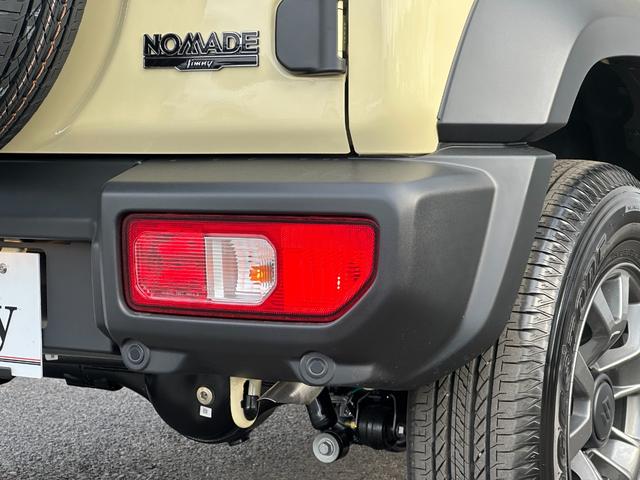 ジムニーノマド ＦＣ　５ドア　４速オートマ　フルオートエアコン　ヘッドランプウォッシャー　本革巻ステアリング　ステアリングオーディオスイッチ　アダプティブクルーズコントロール　シートヒーター　リヤフォグランプ　純正１５ＡＷ（23枚目）