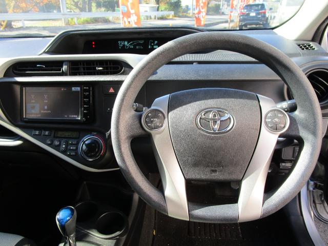 アクア Ｓ　地デジナビ　Ｂｌｕｅｔｏｏｔｈ付　ＥＴＣ　スマートキー　オートエアコン　ＬＥＤルームライト　Ｂカメラ（6枚目）