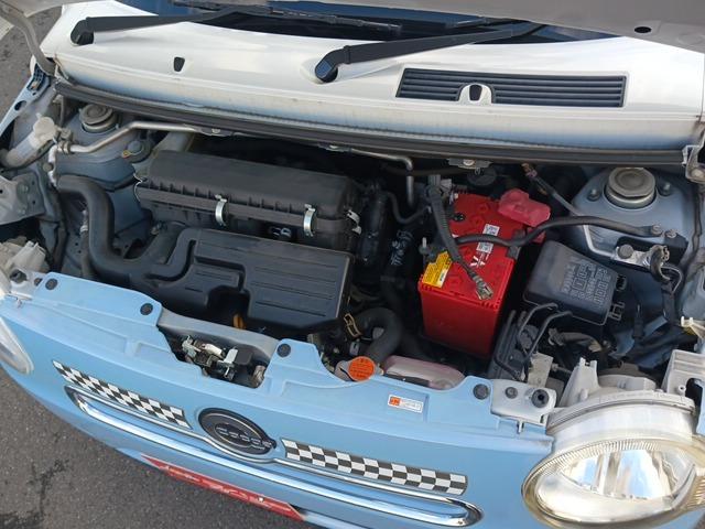 ミラココア ココアXスペシャルコーデ ツートン/禁煙/ナビTV/Bluetooth/バックカメラ/スマートキー/DVD再生/イモビライザー/オートエアコン/電動格納ミラー(17枚目)