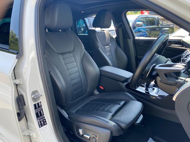 X4 xDrive 20d Mスポーツ 19インチアロイホイール アダプティブLED トップビューカメラ フルセグTV 黒革電動スポーツシート シートヒーター 全方囲障害物センサー オートトランク 純正ドライブレコーダー アンビエントライト(46枚目)