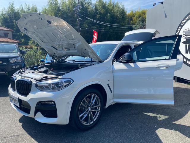 X4 xDrive 20d Mスポーツ 19インチアロイホイール アダプティブLED トップビューカメラ フルセグTV 黒革電動スポーツシート シートヒーター 全方囲障害物センサー オートトランク 純正ドライブレコーダー アンビエントライト(71枚目)