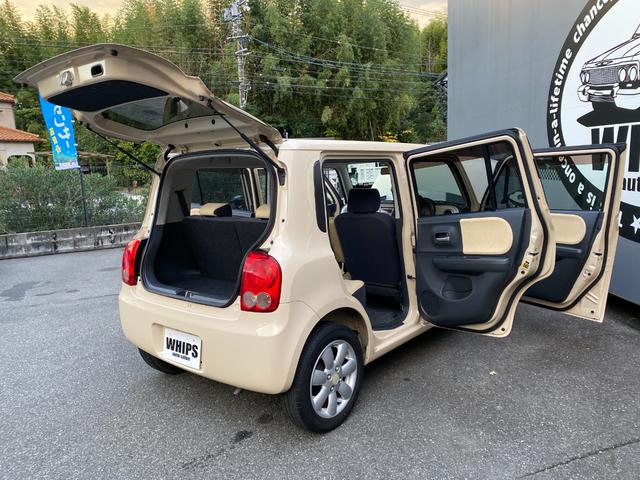 アルトラパン X スマートキー Pスタート ETC 純正アルミホイール ベンチシート フルフラット 盗難防止 電動格納ミラー ラジオ再生 ABS 助手席エアバッグ パワーウィンド ヘッドライトレベライザー パワステ(52枚目)