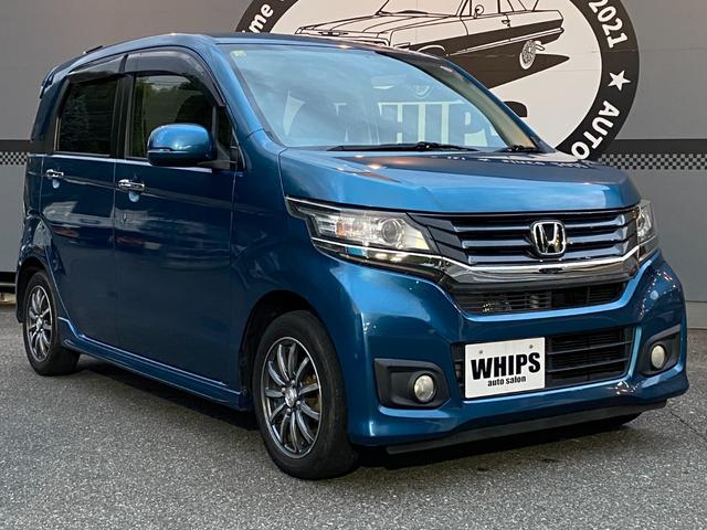 Ｎ－ＷＧＮカスタム Ｇ　ナビ　地デジＴＶ　Ｂｌｕｅｔｏｏｔｈ　バックカメラ　ＥＴＣ　スマートキー　プッシュスタート　オートライト　電動格納ミラー　ベンチシート　純正アルミホイール　ＨＩＤライト　フロントフォグランプ（14枚目）